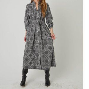 Bandana print  cotton maxi dress - brand - OVERLOVER